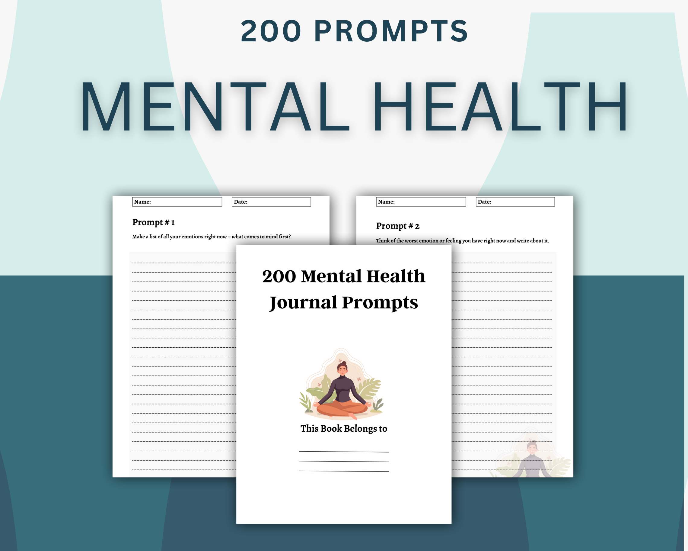 200 Mental Health Journal Prompts – eShelfSpace